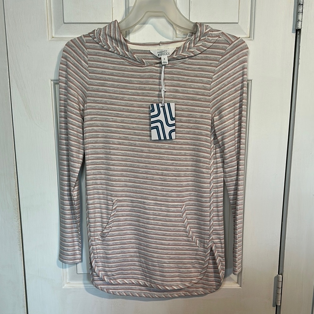NWT Market & Spruce XS light weight hoodie